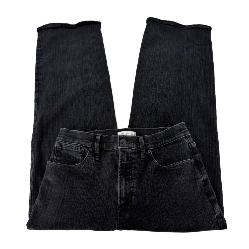 Madewell The Perfect Vintage Wide-Leg Jeans size 30 Black Rinse - Picture 10 of 16